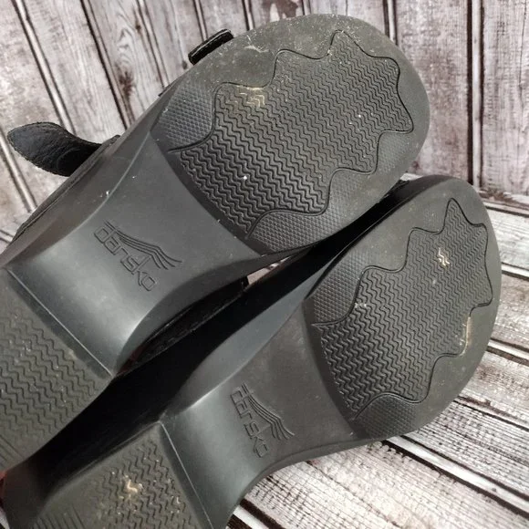 Dansko | "Sophie" Black Strappy Sandals Sz 10 - Picture 11 of 11